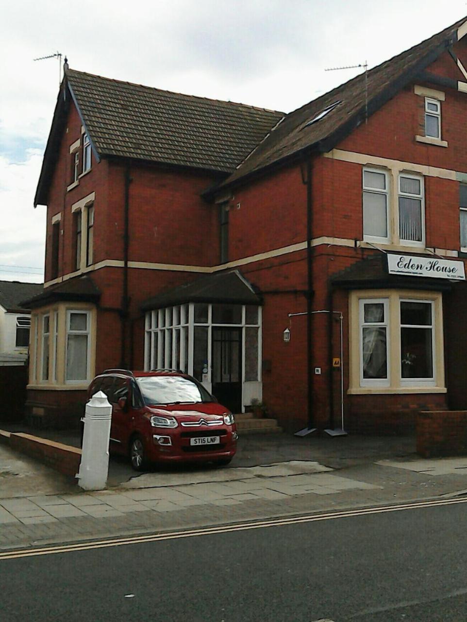 Eden House Bed and Breakfast Blackpool Buitenkant foto